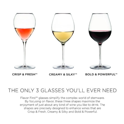Karen MacNeil’s Flavor First™ Variety Set Wine Glasses
