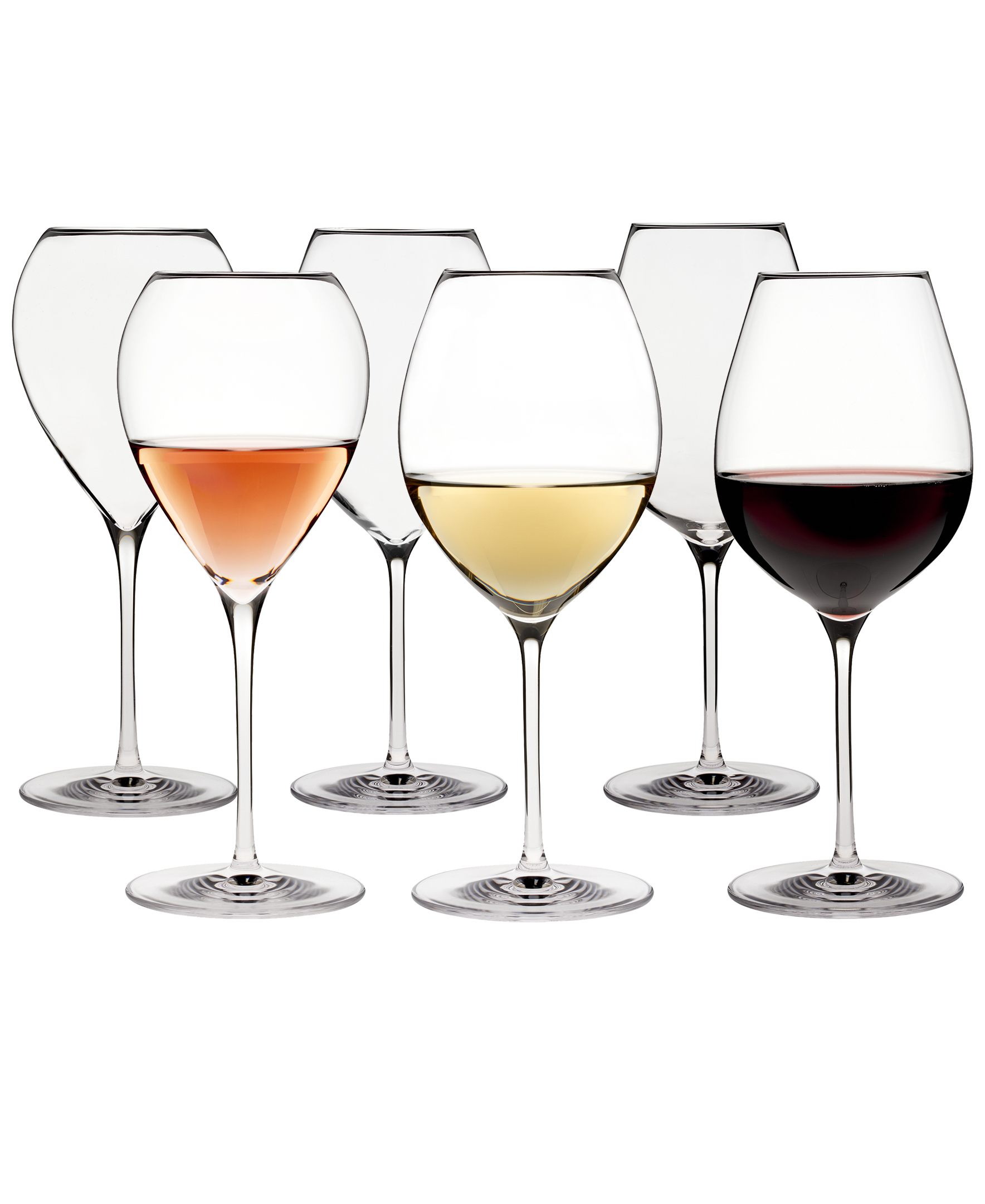 Karen MacNeil’s Flavor First™ Variety Set of Wine Glasses, Set of 6