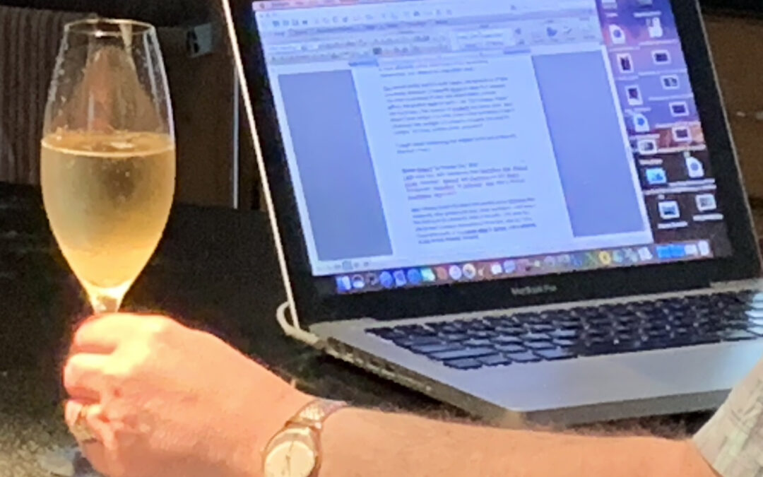 Tasting Champagne By Myself