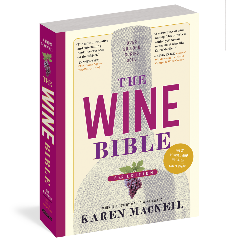 Cover of the Wine Bible book